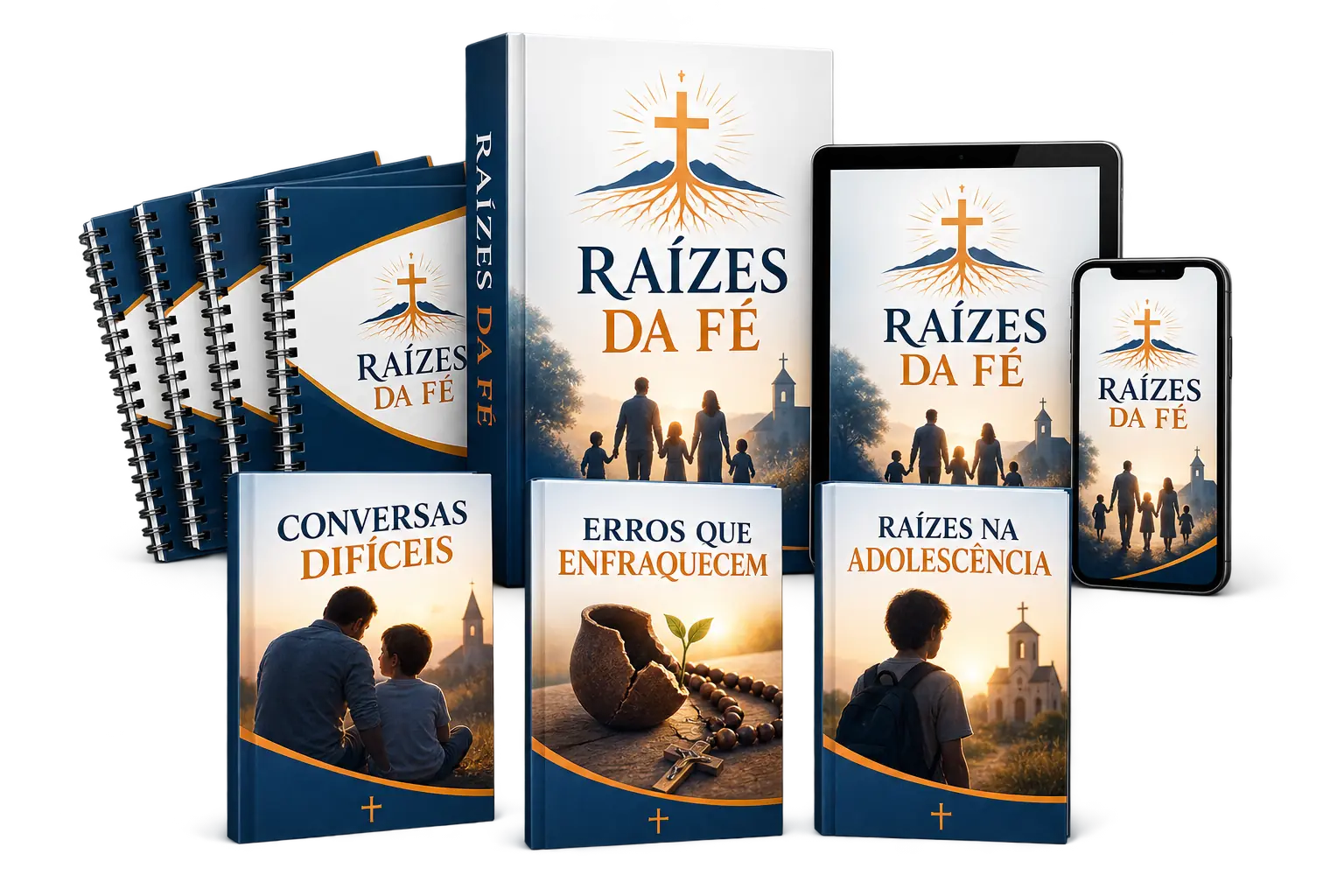 Oferta completa Raízes da Fé com três bônus
